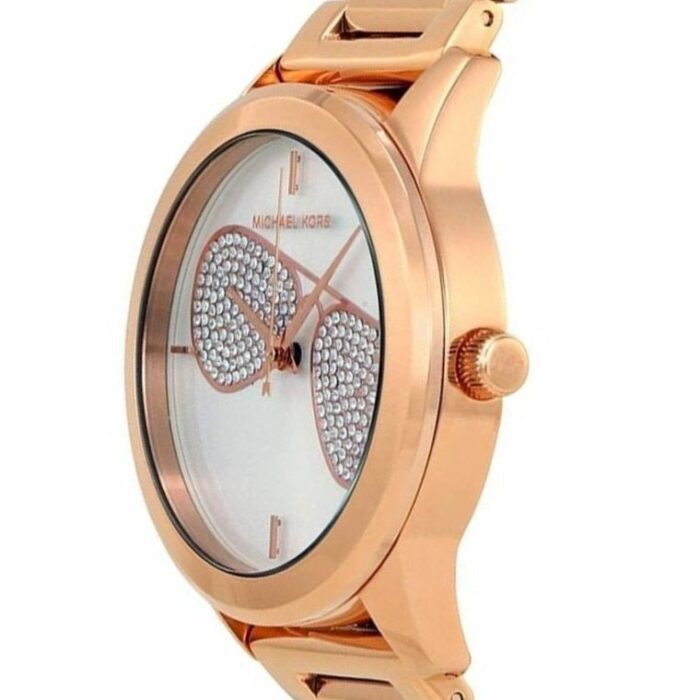Michael Kors Ladies Hartman Rose Gold Watch - MK3673 - Image 2